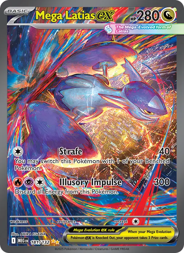 Mega Latias ex — Pokémon card