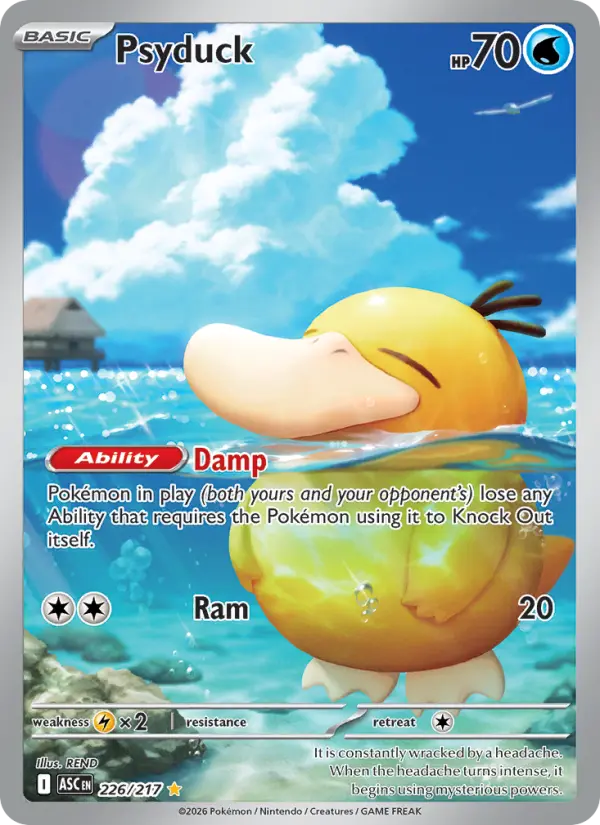 Psyduck — Pokémon card