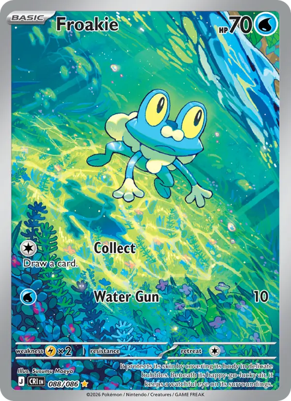 Froakie — Pokémon card