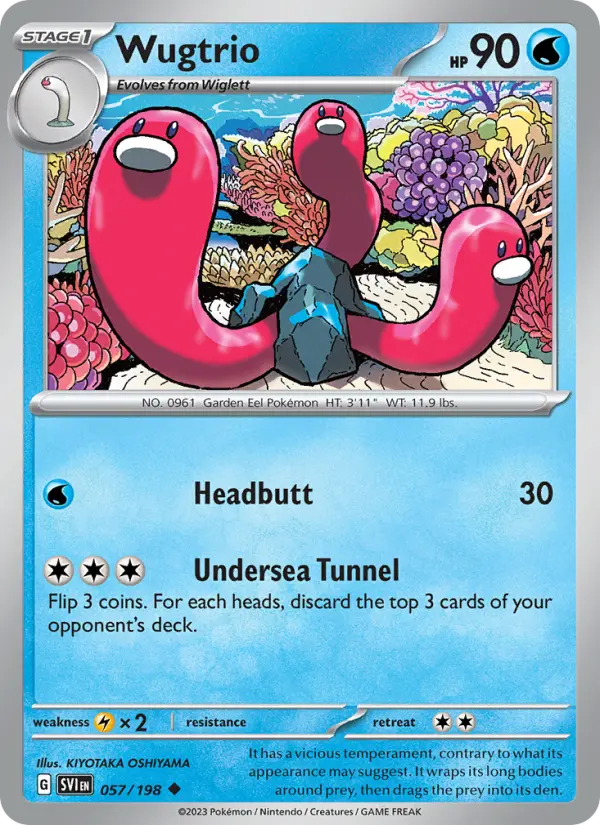Wugtrio — Pokémon card