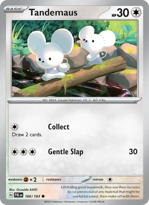 Tandemaus — Pokémon card