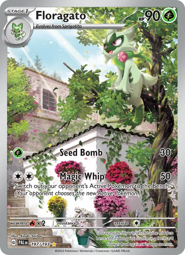 Floragato — Pokémon card