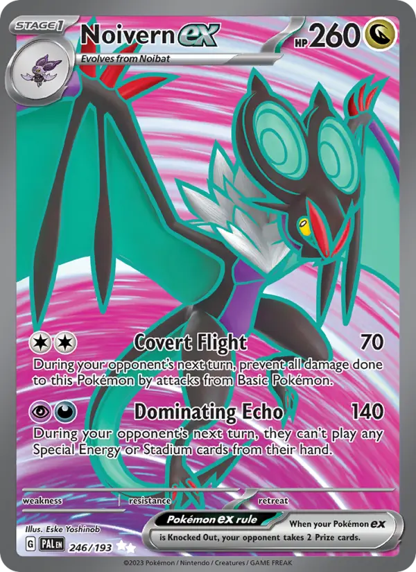Noivern ex — Pokémon card