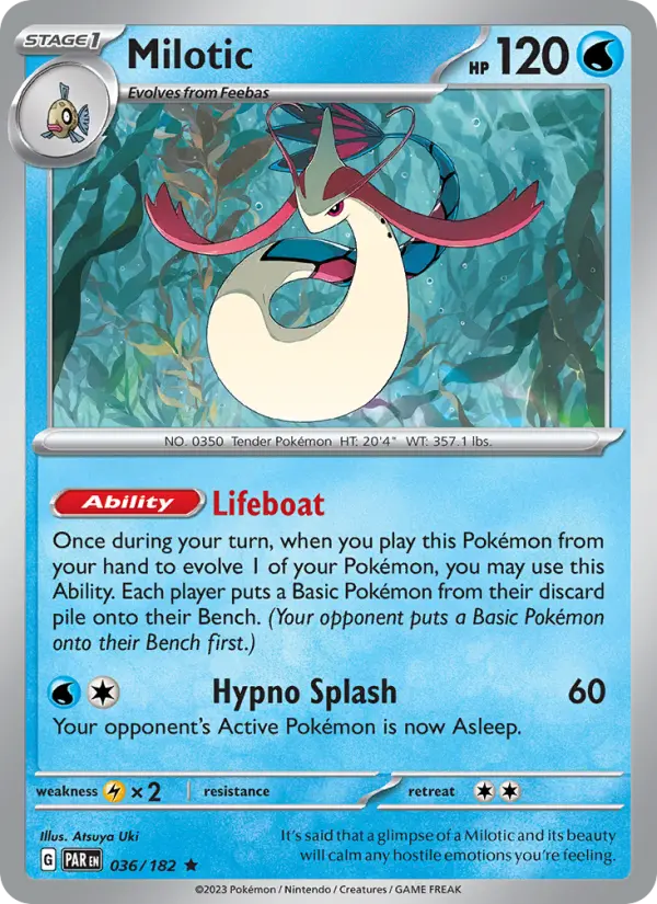 Milotic — Pokémon card