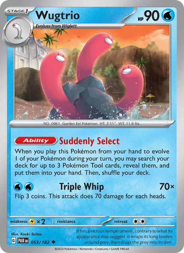 Wugtrio — Pokémon card