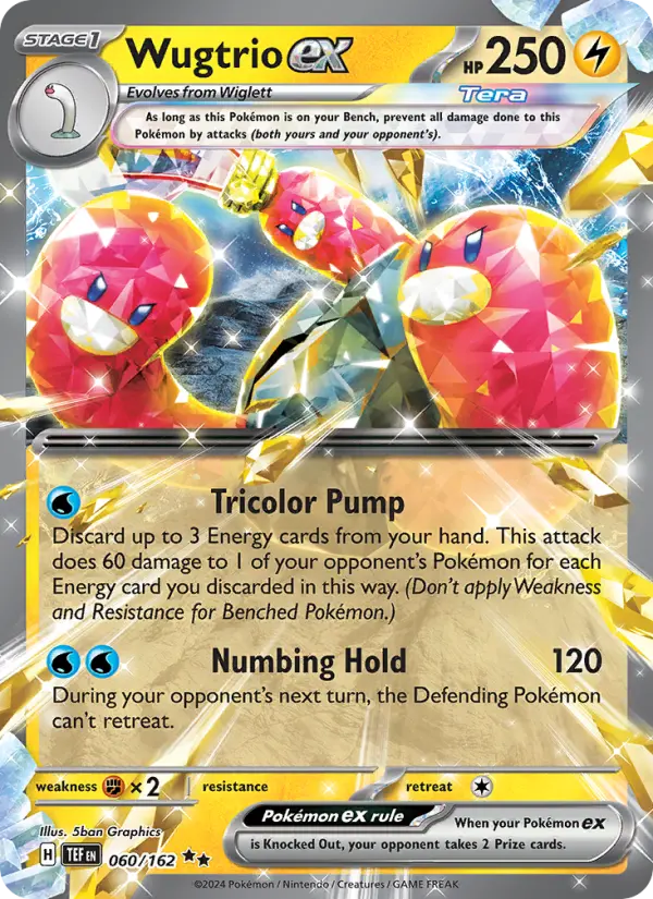 Wugtrio ex — Pokémon card