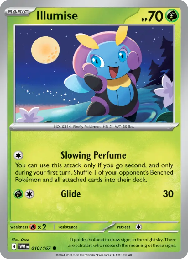 Illumise — Pokémon card