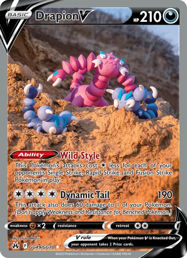 Drapion V — Pokémon card