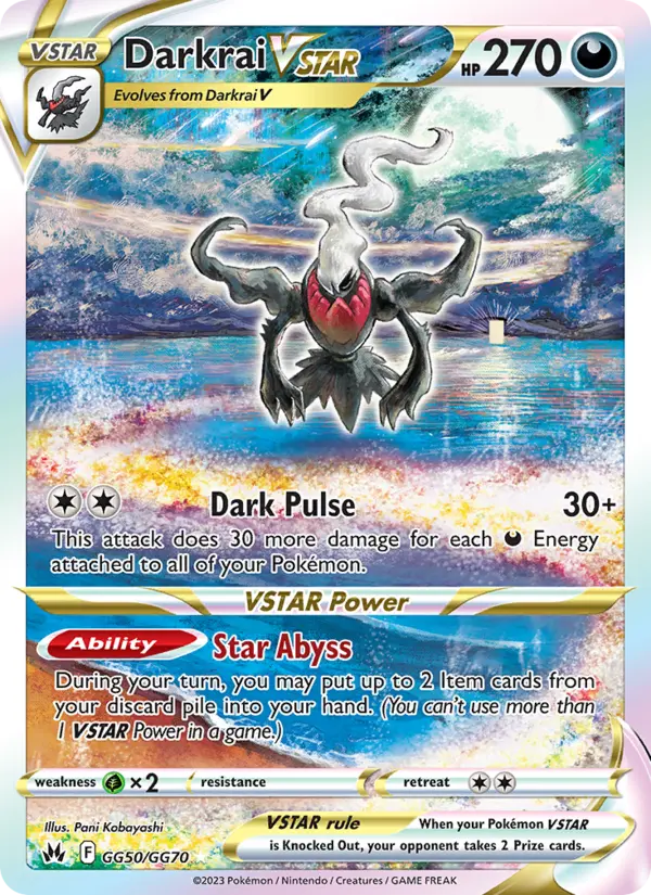 Darkrai VSTAR — Pokémon card