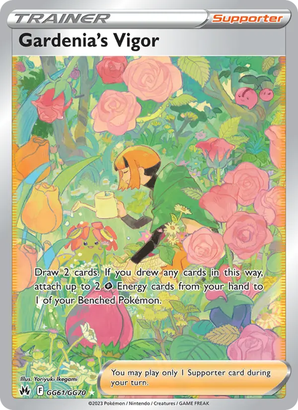 Gardenia's Vigor — Pokémon card