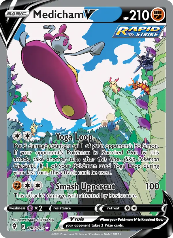 Medicham V — Pokémon card