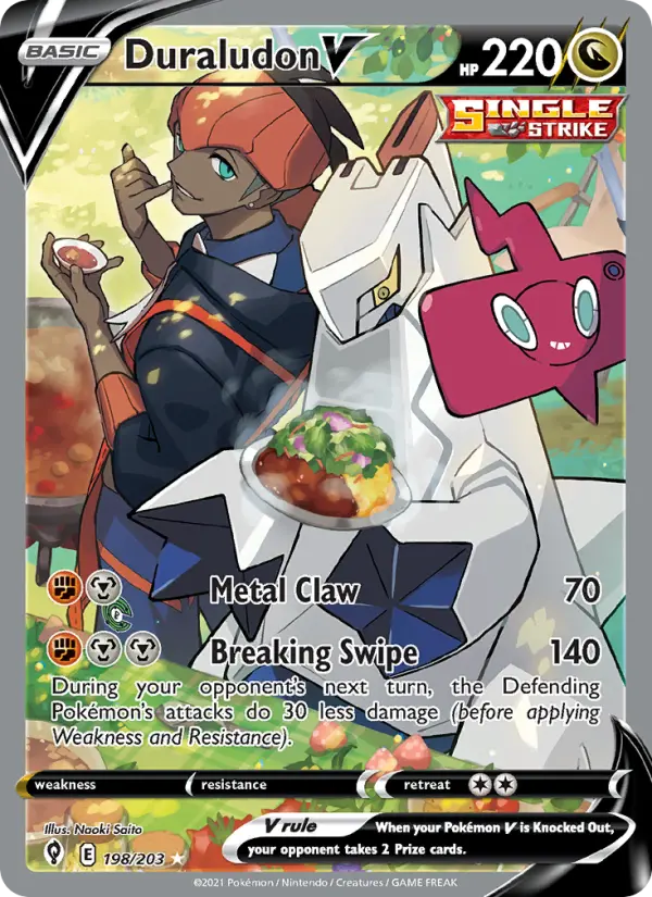 Duraludon V — Pokémon card