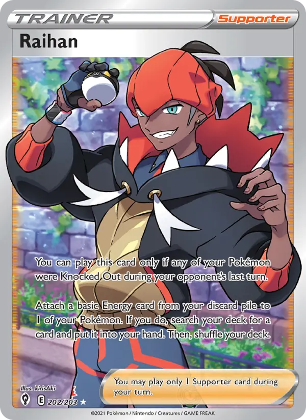 Raihan — Pokémon card