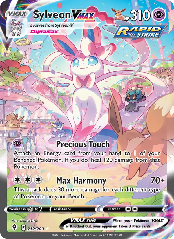 Sylveon VMAX — Pokémon card