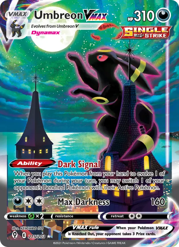Umbreon VMAX — Pokémon card