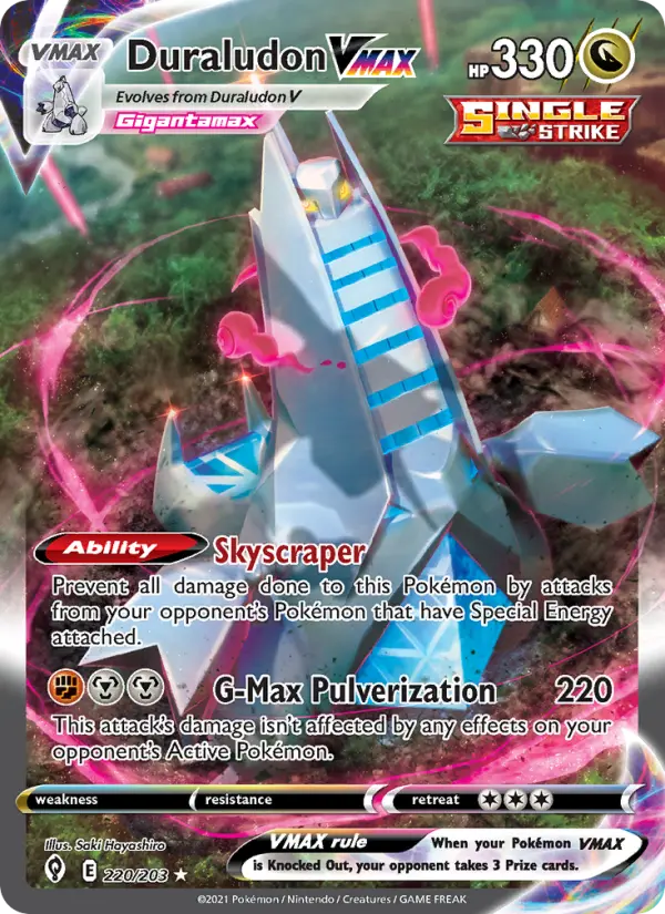 Duraludon VMAX — Pokémon card