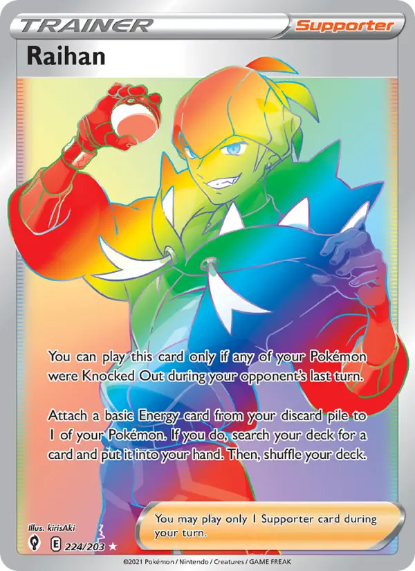 Raihan — Pokémon card