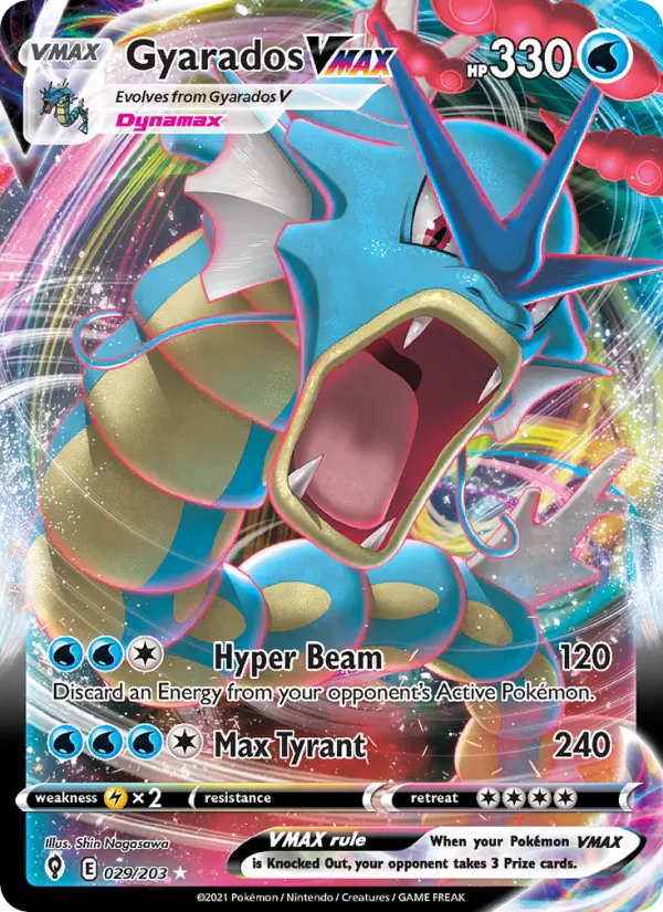 Gyarados VMAX — Pokémon card