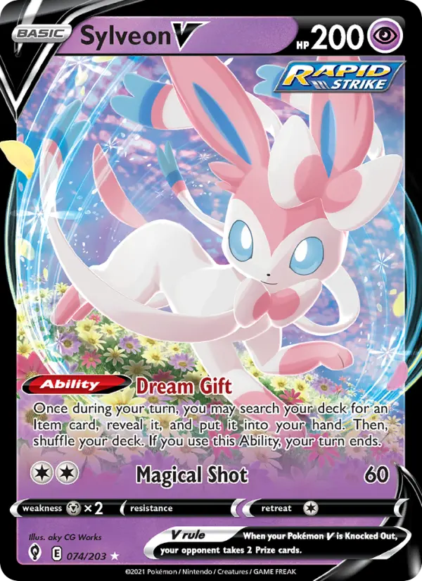 Sylveon V — Pokémon card